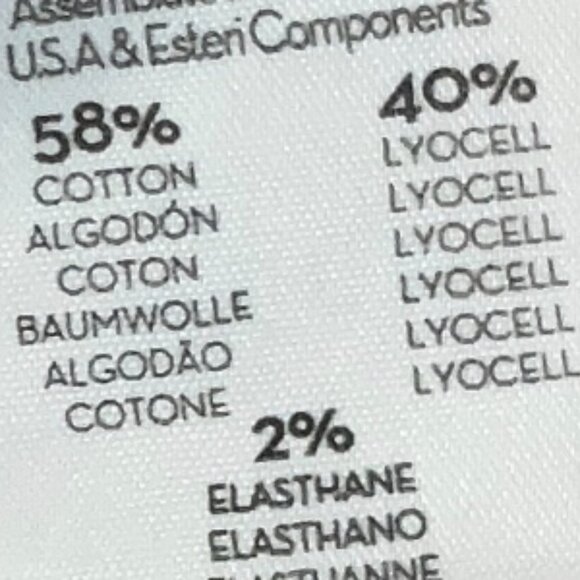 NWT $228 MOTHER Flare Palazzo Pants Jeans Peach Tan Mid-Rise Size 29 - Picture 10 of 11